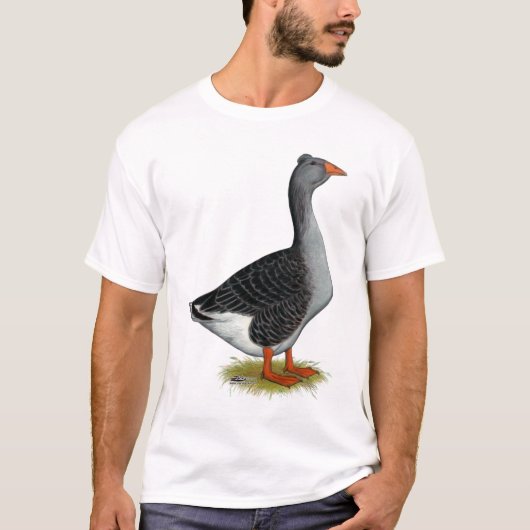 Toulouse Goose Tufted T-shirt (Voorkant)