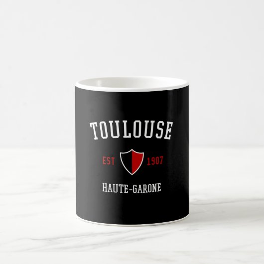 Toulouse Haute-Garone Rugby League T-Shirt Design Koffiemok (Center)