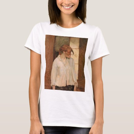 Toulouse-Lautrec - A Montrouge, Rosa La Rouge T-shirt (Voorkant)