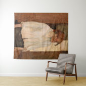 Toulouse-Lautrec - A Montrouge, Rosa La Rouge Wandkleed (In Situ (horizontaal))