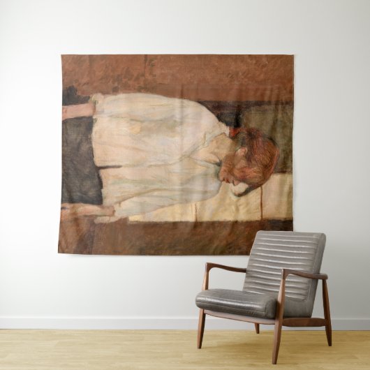 Toulouse-Lautrec - A Montrouge, Rosa La Rouge Wandkleed (In Situ (horizontaal))