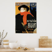 Toulouse-Lautrec: ambassadeurs-Bruant Poster (Keuken)