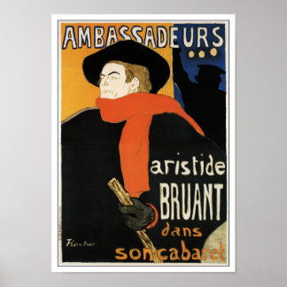 Toulouse-Lautrec: Ambassadeurs Poster