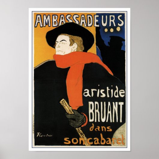 Toulouse-Lautrec: Ambassadeurs Poster (Voorkant)