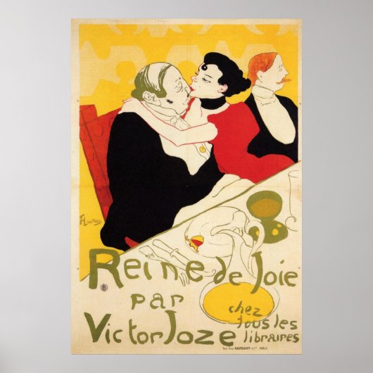 Toulouse-Lautrec Art Nouveau Poster (Voorkant)