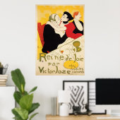 Toulouse-Lautrec Art Nouveau Poster (Thuiskantoor)