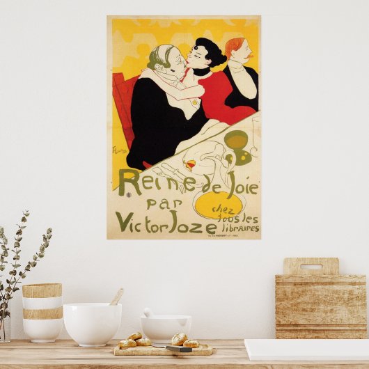 Toulouse-Lautrec Art Nouveau Poster (Keuken)
