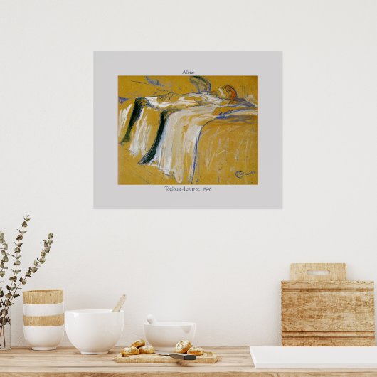 Toulouse-Lautrec Art Nouveau Poster (Keuken)