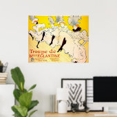 Toulouse-Lautrec Art Nouveau Poster (Thuiskantoor)