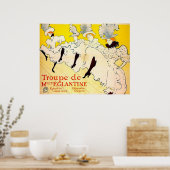 Toulouse-Lautrec Art Nouveau Poster (Keuken)
