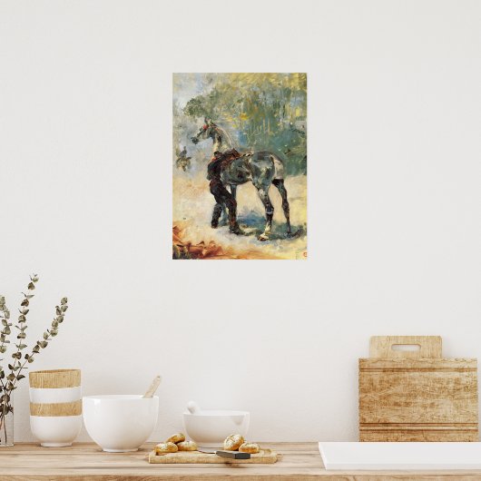 Toulouse-Lautrec - Artilleryman zadelt zijn oren.. Poster (Keuken)