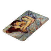 Toulouse-Lautrec bed in de kus magneet (Linkerzijde)