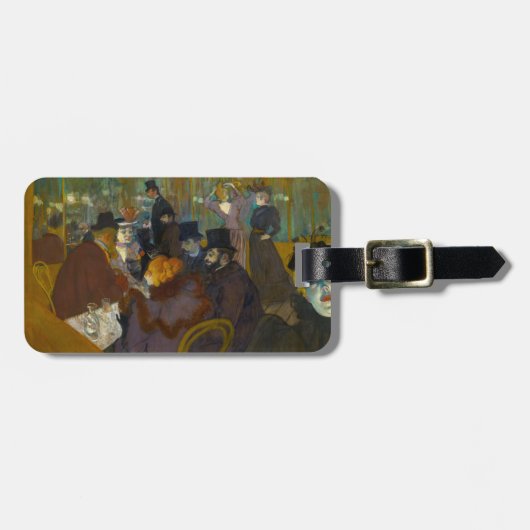 Toulouse-Lautrec - bij de Rouge Bagagelabel (Voorkant horizontaal)