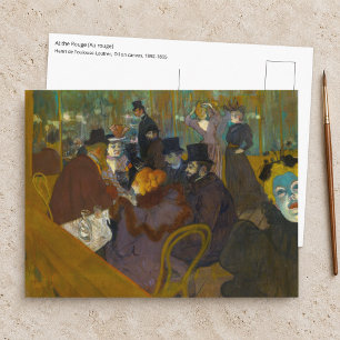 Toulouse-Lautrec - Bij de Rouge Briefkaart