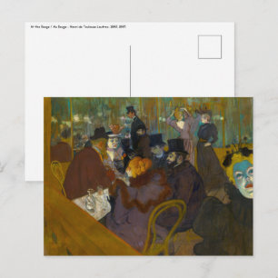 Toulouse-Lautrec - bij de Rouge Briefkaart