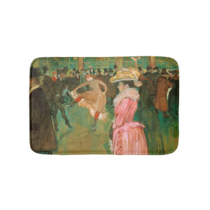 Toulouse-Lautrec - Bij de Rouge, De Dans Badmat