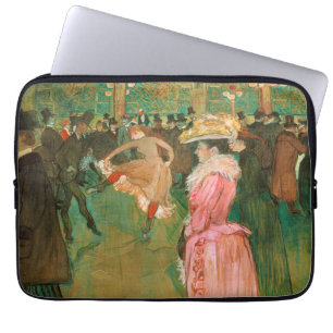 Toulouse-Lautrec - Bij de Rouge, De Dans Laptop Sleeve