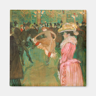 Toulouse-Lautrec - Bij de Rouge, De Dans Magneet
