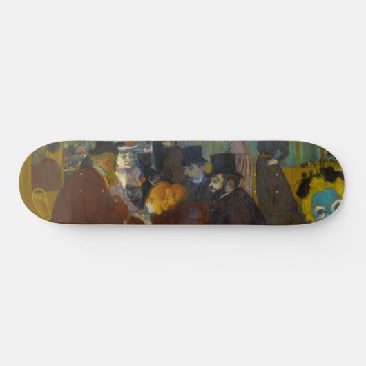 Toulouse-Lautrec - bij de Rouge Persoonlijk Skateboard (Horizontaal)