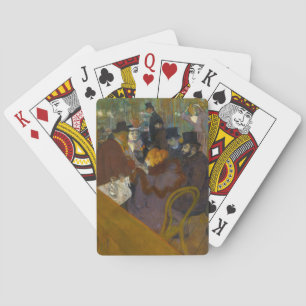 Toulouse-Lautrec - bij de Rouge Pokerkaarten
