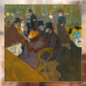 Toulouse-Lautrec - bij de Rouge Raamsticker (Vel 2)