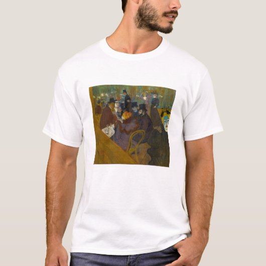 Toulouse-Lautrec - bij de Rouge T-shirt (Voorkant)