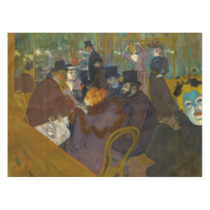 Toulouse-Lautrec - bij de Rouge Tafelkleed