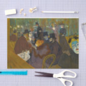 Toulouse-Lautrec - bij de Rouge Tissuepapier (Craft)