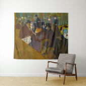 Toulouse-Lautrec - bij de Rouge Wandkleed (In Situ (horizontaal))