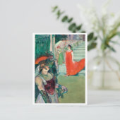 Toulouse-Lautrec Briefkaart (Staand voorkant)