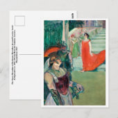 Toulouse-Lautrec Briefkaart (Voorkant / Achterkant)