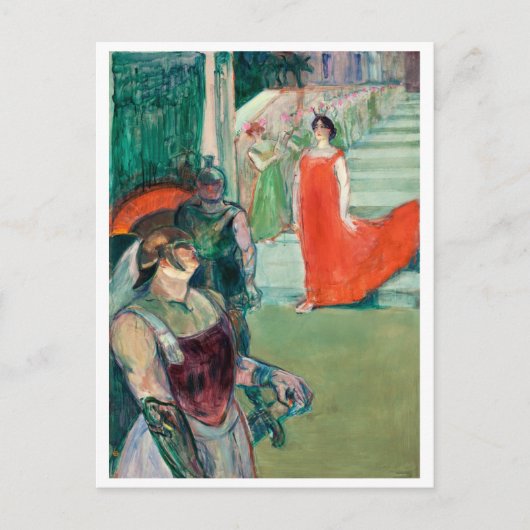 Toulouse-Lautrec Briefkaart (Voorkant)