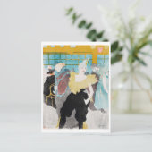 Toulouse-Lautrec Briefkaart (Staand voorkant)
