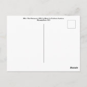 Toulouse-Lautrec Briefkaart (Achterkant)