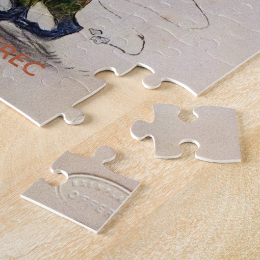 Toulouse-Lautrec, Circus Clown w Horse en Monkey Legpuzzel (Zijkant)