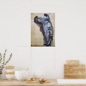 Toulouse-Lautrec - Clown 1886 Poster (Keuken)