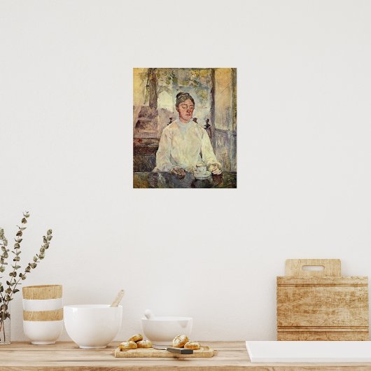 Toulouse-Lautrec - Comtesse Adele Zoe Poster (Keuken)