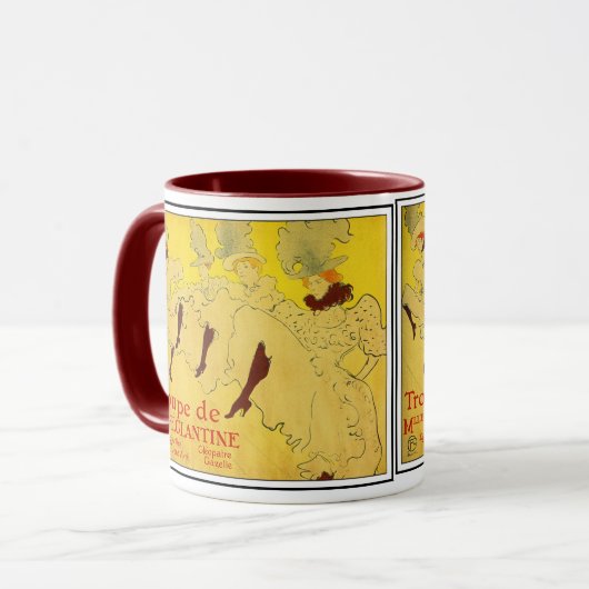 Toulouse-Lautrec - dansgroep Mok (Voorkant links)