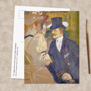 Toulouse-Lautrec - De Engelsman bij de Rouge Briefkaart