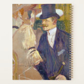 Toulouse-Lautrec - De Engelsman bij de Rouge Planner (Achterkant)