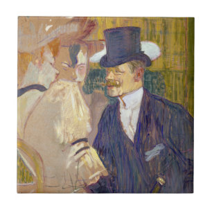 Toulouse-Lautrec - De Engelsman bij de Rouge Tegeltje