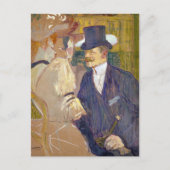 Toulouse-Lautrec - De Engelsman van de Rouge Briefkaart (Voorkant)