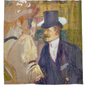 Toulouse-Lautrec - De Engelsman van de Rouge Douchegordijn (Voorkant)