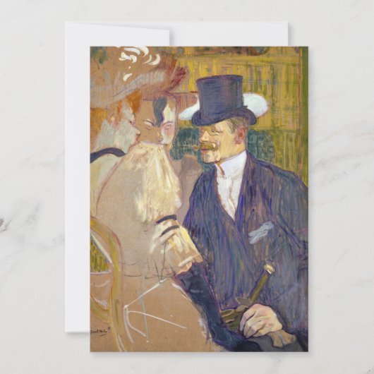 Toulouse-Lautrec - De Engelsman van de Rouge Kaart (Voorkant)