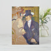 Toulouse-Lautrec - De Engelsman van de Rouge Kaart (Staand voorkant)