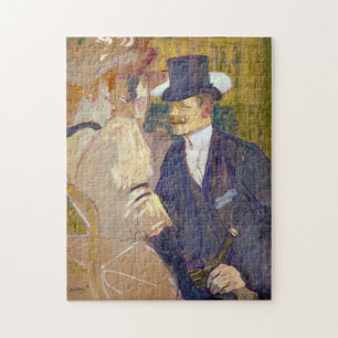 Toulouse-Lautrec - De Engelsman van de Rouge Legpuzzel