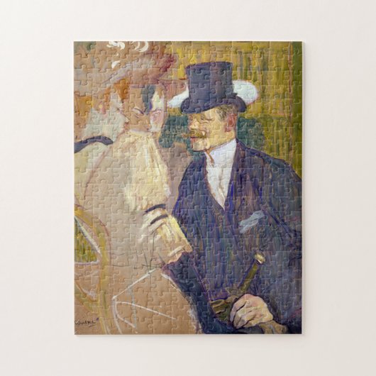 Toulouse-Lautrec - De Engelsman van de Rouge Legpuzzel (Verticaal)