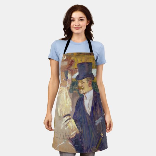 Toulouse-Lautrec - De Engelsman van de Rouge Schort (Gedragen)