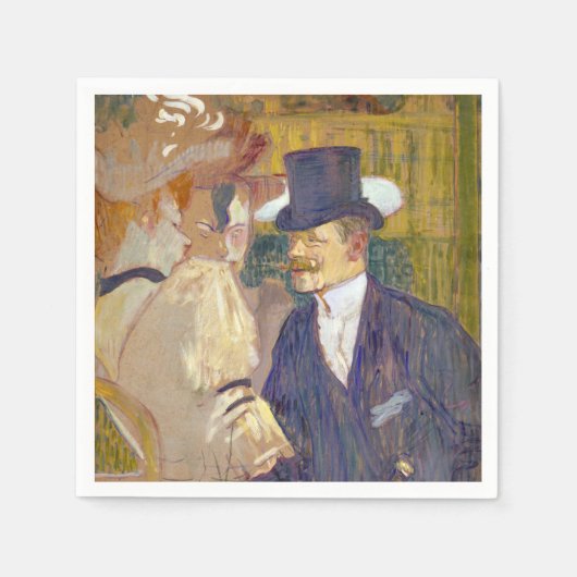 Toulouse-Lautrec - De Engelsman van de Rouge Servet (Voorkant)