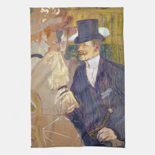Toulouse-Lautrec - De Engelsman van de Rouge Theedoek (Verticaal)